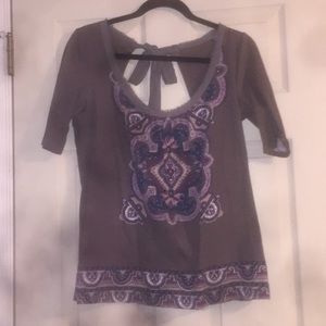 Quarter Sleeve Anthropologie Top